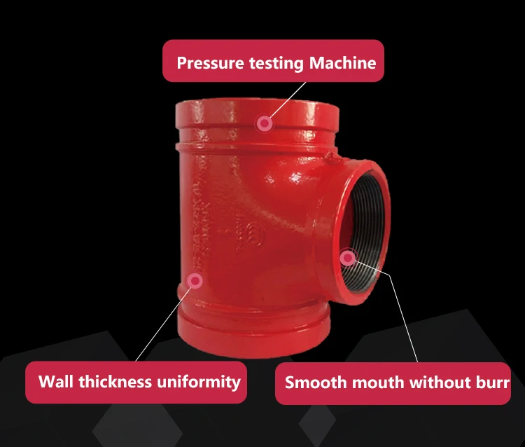 Fire Fighting Cast Iron 2 Ductile Iron Pipe Fittings Singapore Market