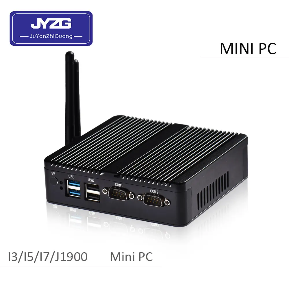 

cheap Intel mini pc J1900 quad core fanless 12v 7*24 hour dual LAN mini pc for windows10/ ubuntu (4GB ram/64gb ssd)