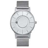 

EUTOUR E014 Magnetic watches luxury brand men fashion Casual Quartz Watch Simple Men canvas leather strap Wristwatches