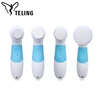 Electronic multiple function sonic facial cleaning brush machine for home use