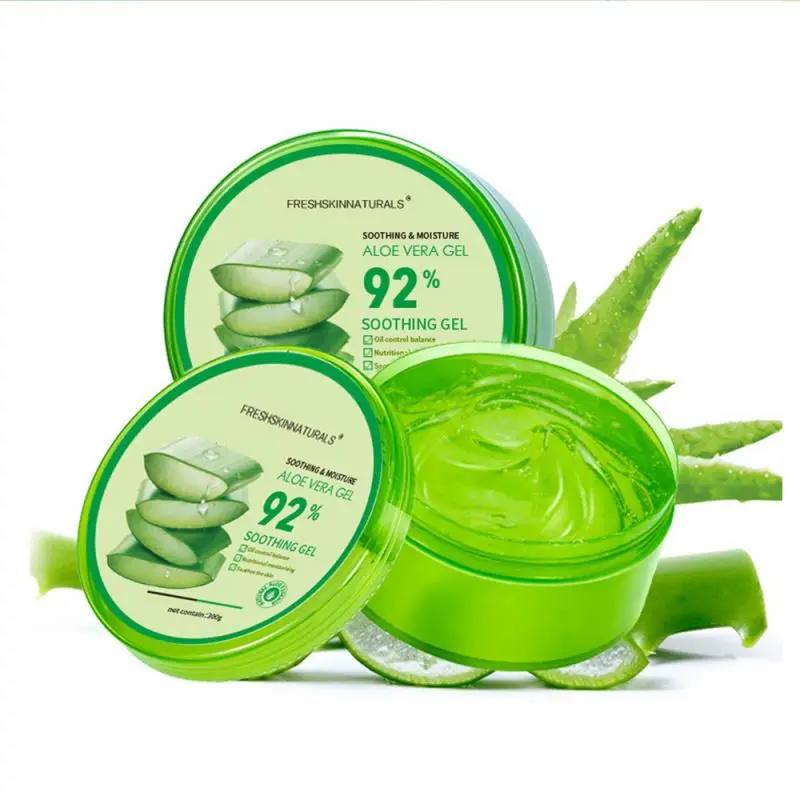 

Aloe vera soothing gel 98%, organic, moisturizing, Korean cosmetics