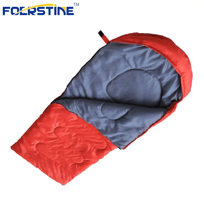 
210*75CM 170T polyester Warm weather ultra lightweight army sleeping bag with Hollow fiber Filling For Single Person 