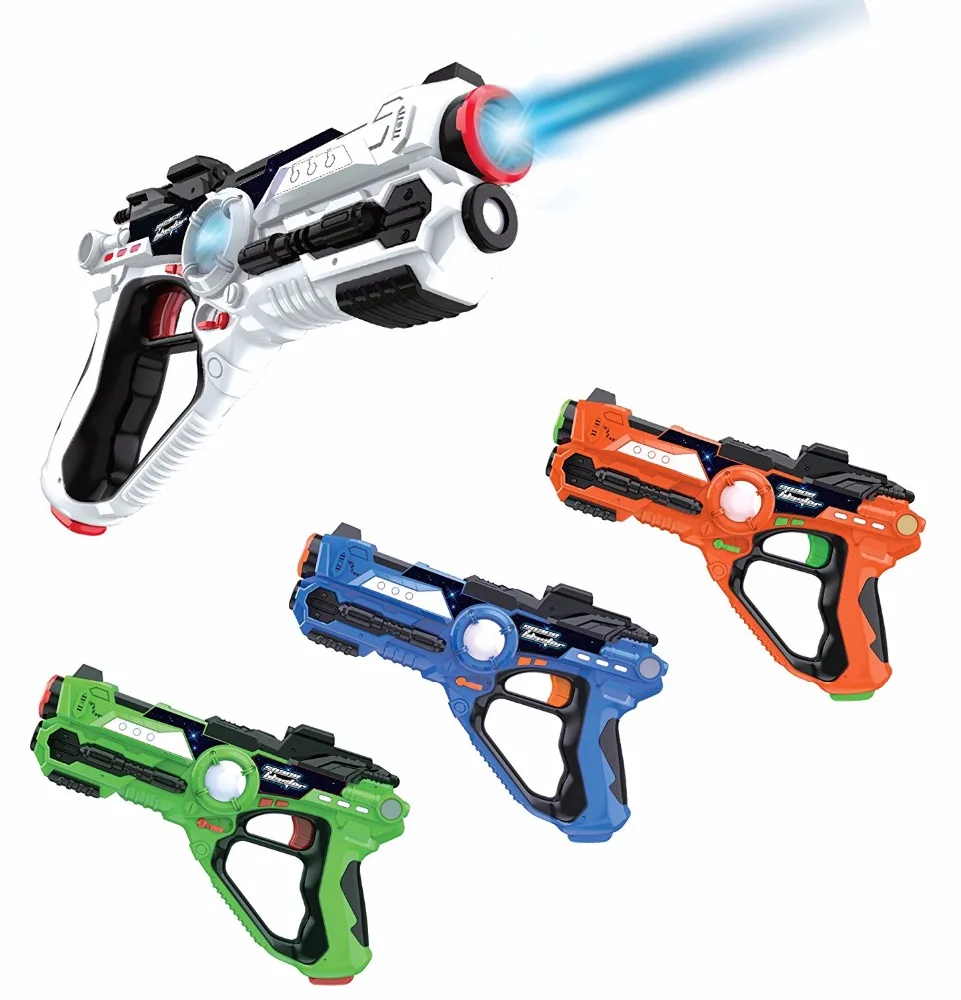 shocking laser tag gun set