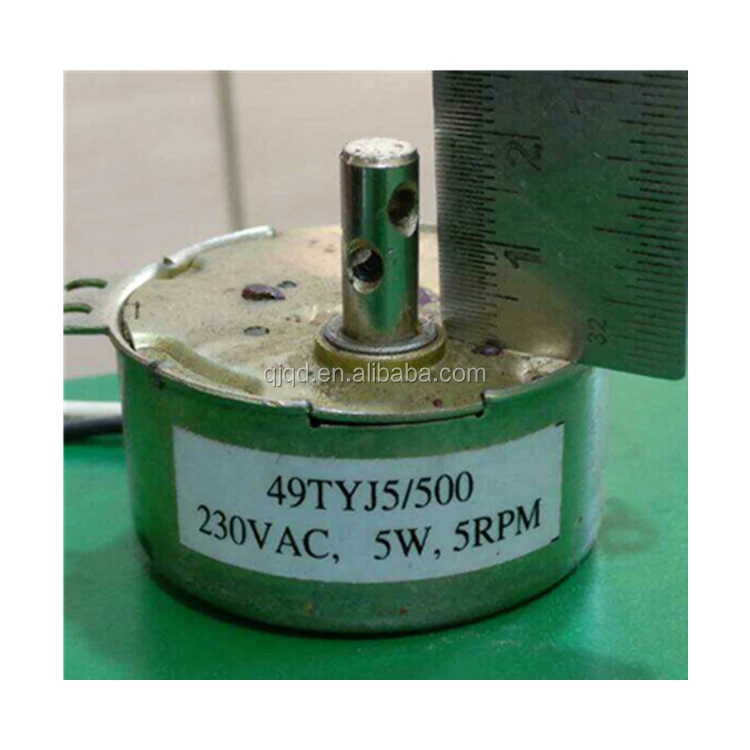 Microwave Turntable Synchronous Motor 220V 4W 4//6 RPM