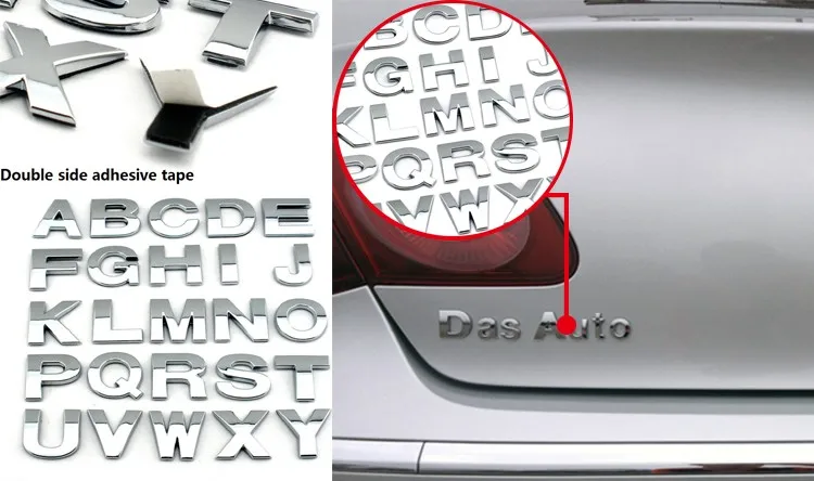 3d Letters & Numbers Car Decal Car Body Sticker - Buy Car Decal Sticker,3d Letters Numbers,Car Body Sticker Product on Alibaba.com