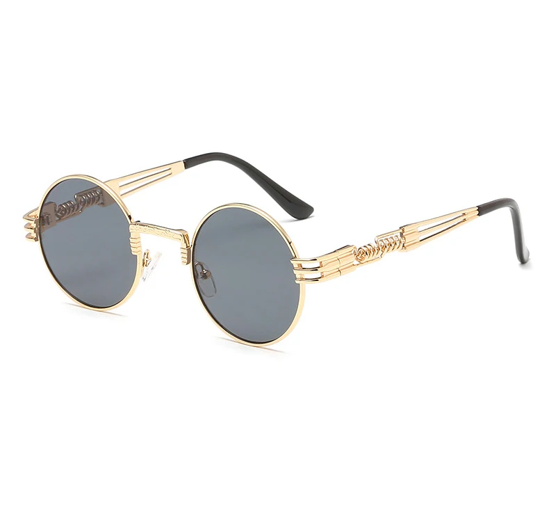

Steampunk Sunglasses Mens Womens John Lennon Retro Round Sunglasses Eyewear, Any color customized