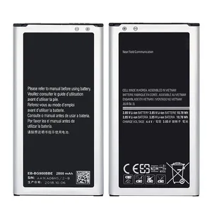 Best Seller Original Phone Battery Low Price China Mobile Phone battery for Samsung S5 EB-BG900BE 2800mAh