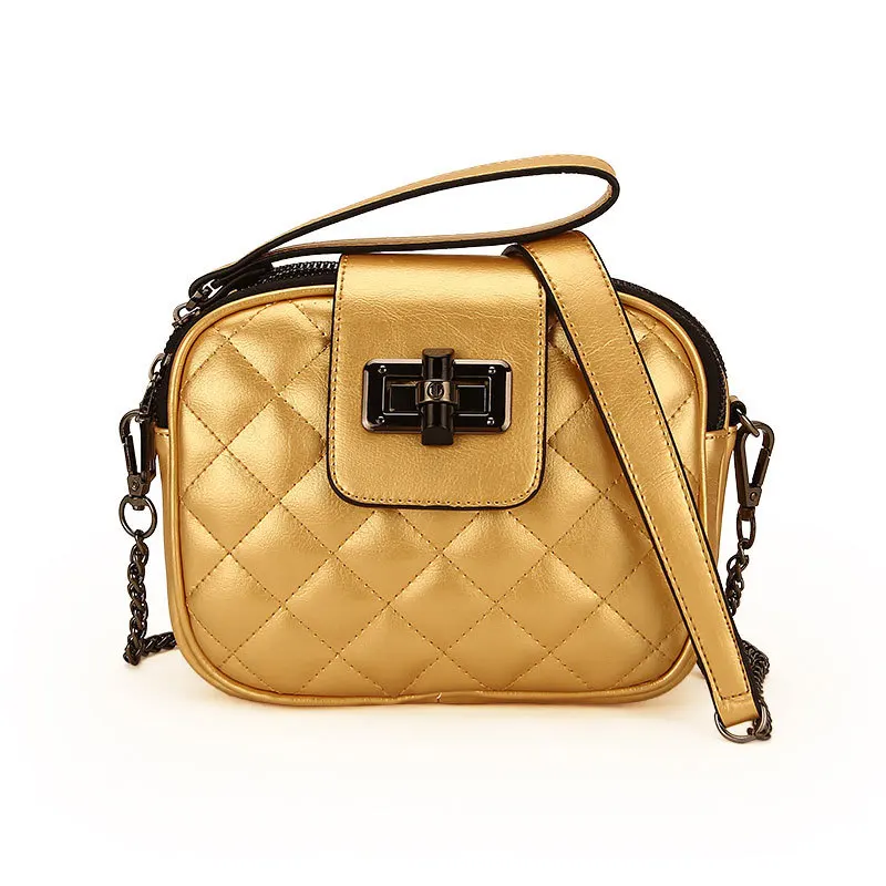 gold designer purse