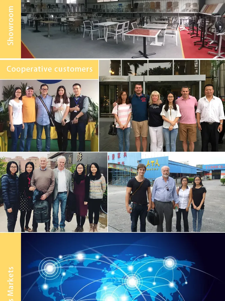 Professional Iron For Balcony Modern Garden Wedding Aluminium Outdoor Chair