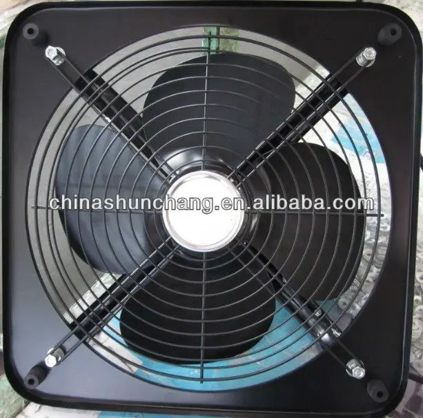 metal exhaust fan with net