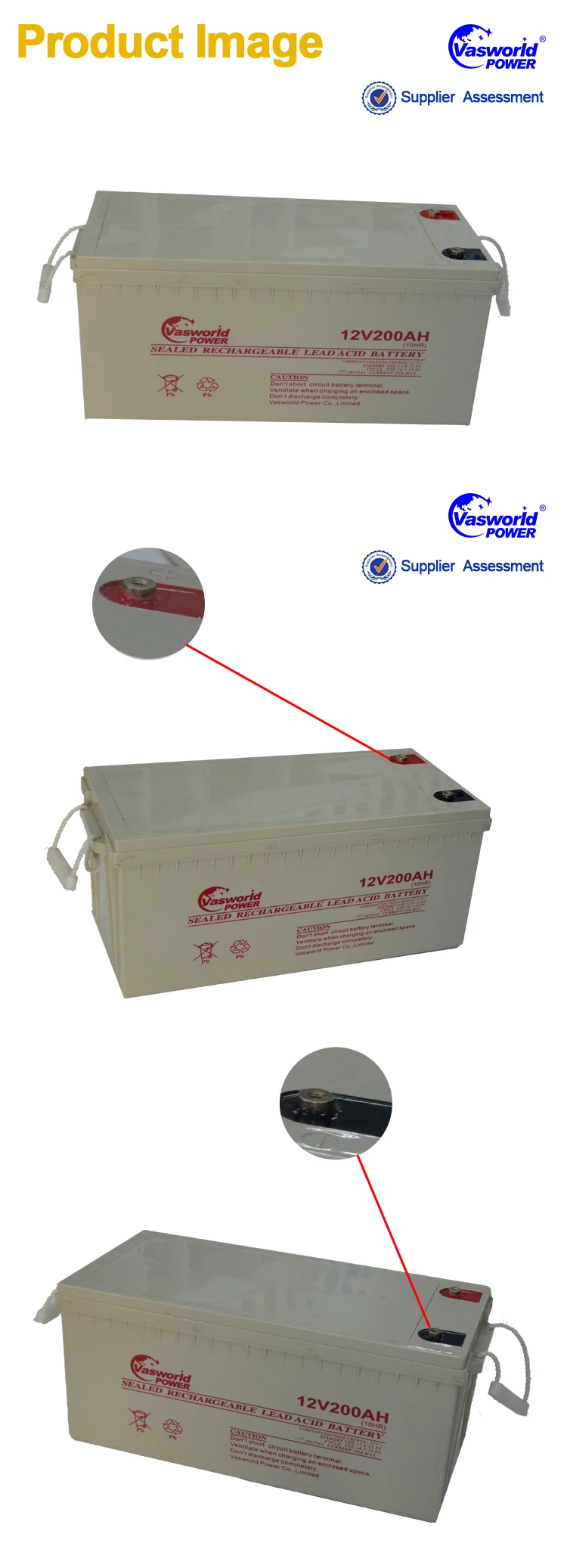 24v 200ah Deep Cycle Solar Battery By Two 12v 200ah In Series