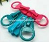 China custom sliders zippers custom shape zipper pull with split ring