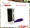 alibaba usa wlspower best quality 50w zero mod zero box mod sx mini 60w box mod