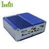 Good quality intel Skylake i3 6100U embedded industrial mini pc 2 ethernet fanless IPC linux