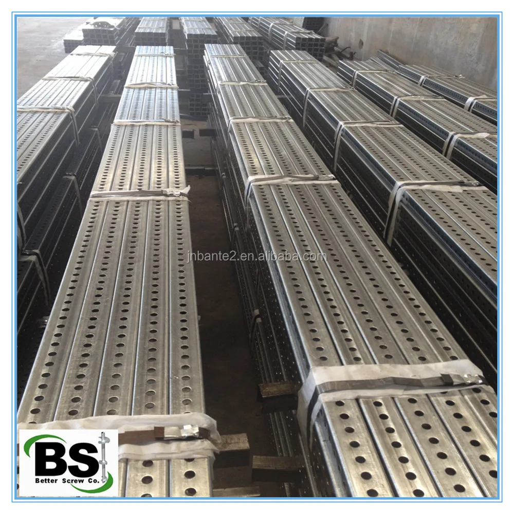 Galvanized steel tubing square sign post