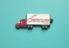 Souvenir Freightliner Car Auto Shape 3D Custom Soft PVC Tag Fridge Magnet