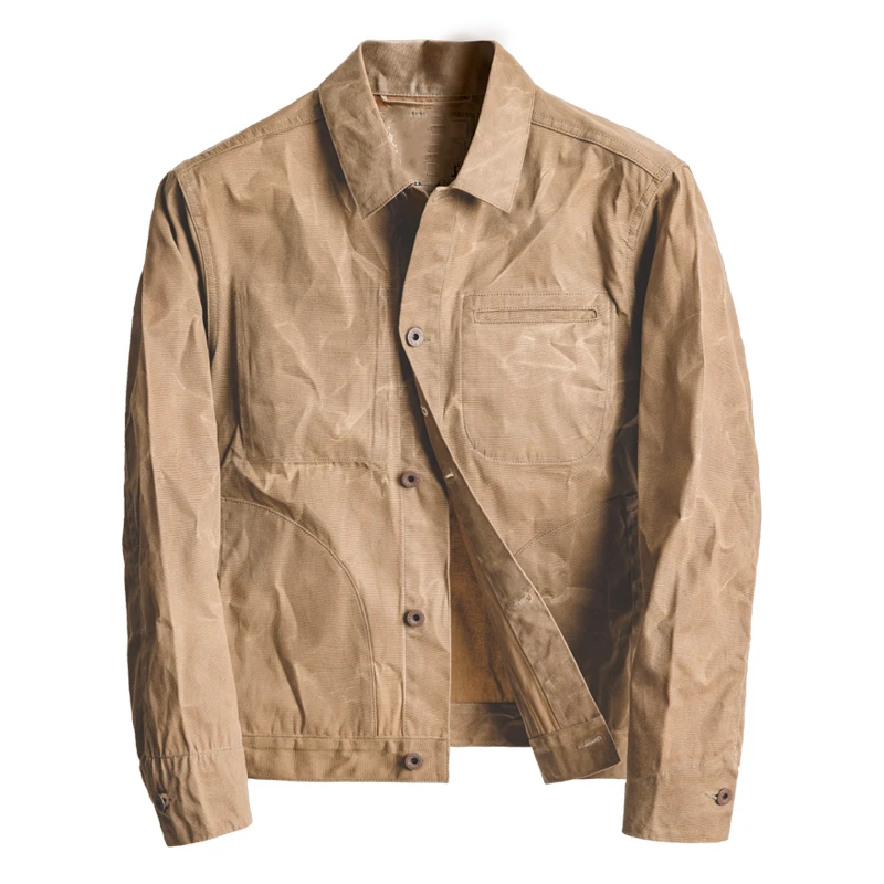 Venta al por mayor chamarra con cera Compre online los Venta al por mayor cera chaqueta piel Compre online los