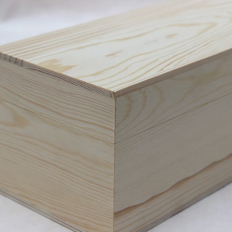 Cuboid Natural Pine Wood Packaging Box With Heaven And Earth Cover For Gift And Crafts Buy Unfinished Wood Boxes For Crafts Wood Food Packaging Box Packaging Box For Flowers Product On Alibaba Com