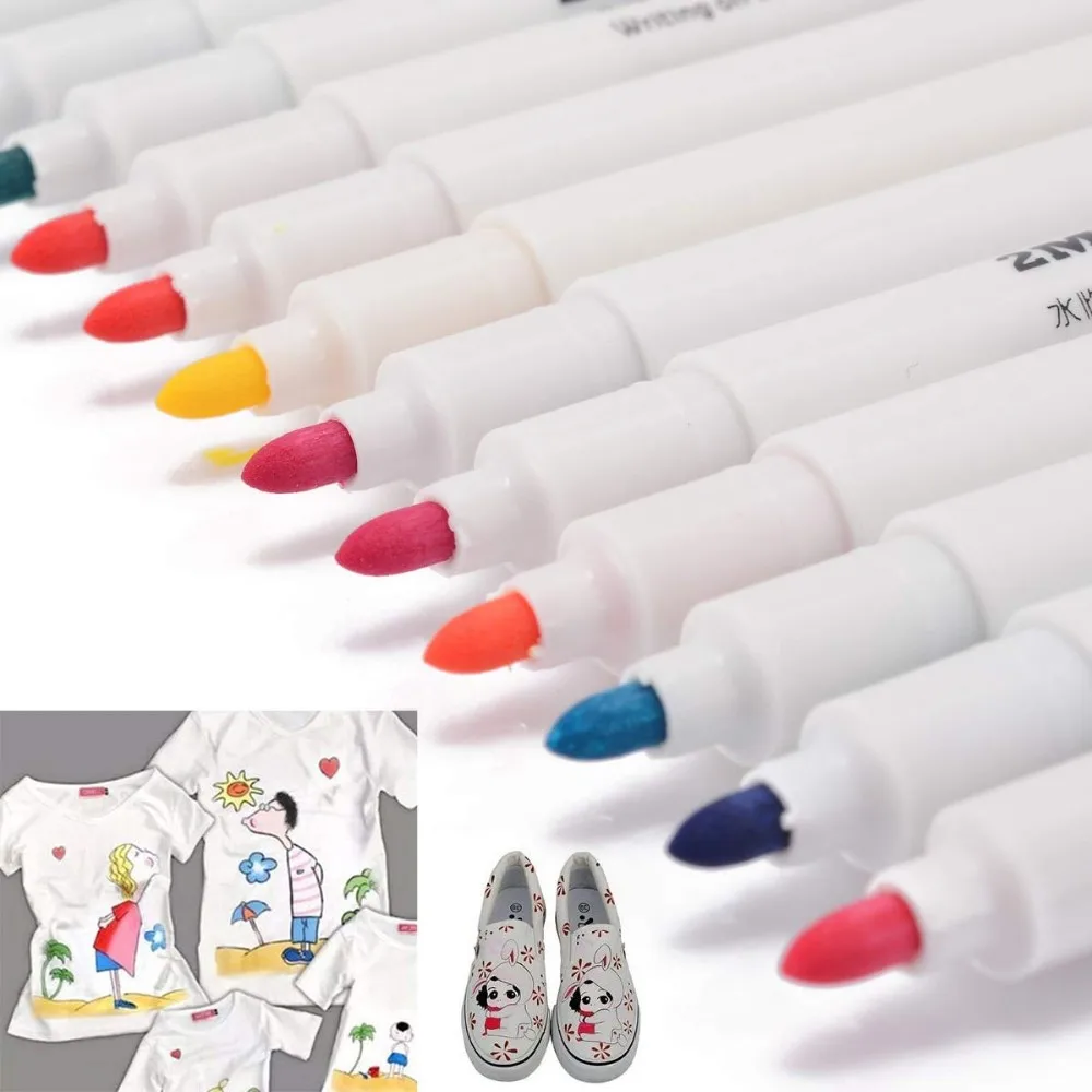 Logo Customized Textile Fabric Marker Permanent Fabric Marker Pen For