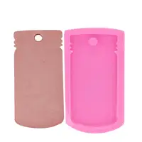 

S519 Silicone mason jar keychain mold for key chains