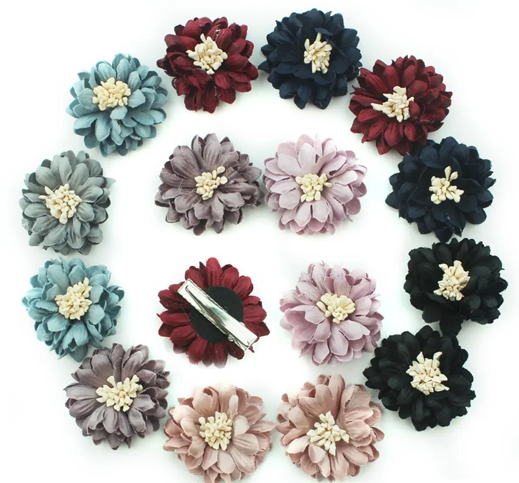 hair flowers small