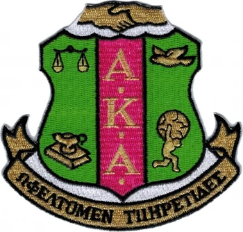 Customized Aka Design Embroidered Sorority Patches - Buy Custom ...
