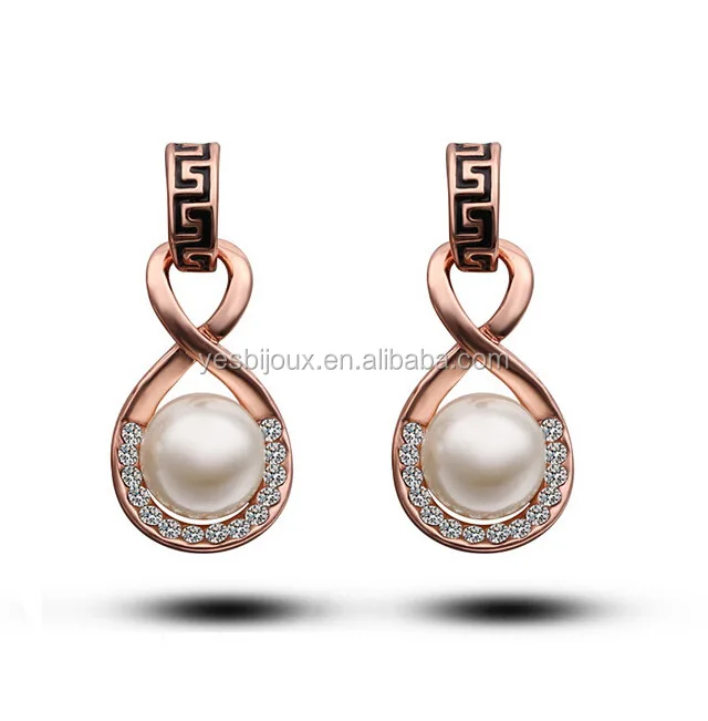 

infinity earring infinite jewelry diamante earring jewellery