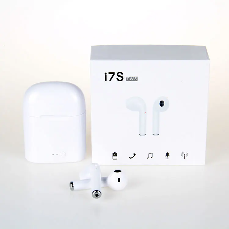 

Blue tooth 5.0 True Wireless Headphones, I7Tws Wireless Earphone Earbuds With 500Mah Charging Case, Black/white/gold/red/