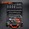 Professional Chrome Vanadium 94PCS 1/2"&1/4" DR. Hand Socket Tool Set