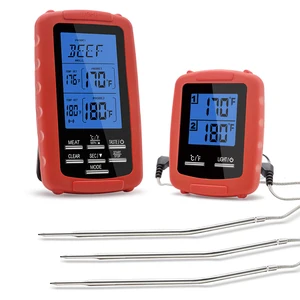Image of 2018 China supply FDA digital instant read bbq thermometer wireless remote temperature sensor
