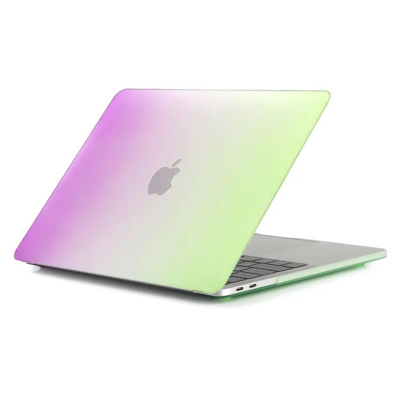 

The colorful rainbow pc hard case for macbook Pro 13.3/15.4 with free keyboard protect, 4 colors;just as the following pics