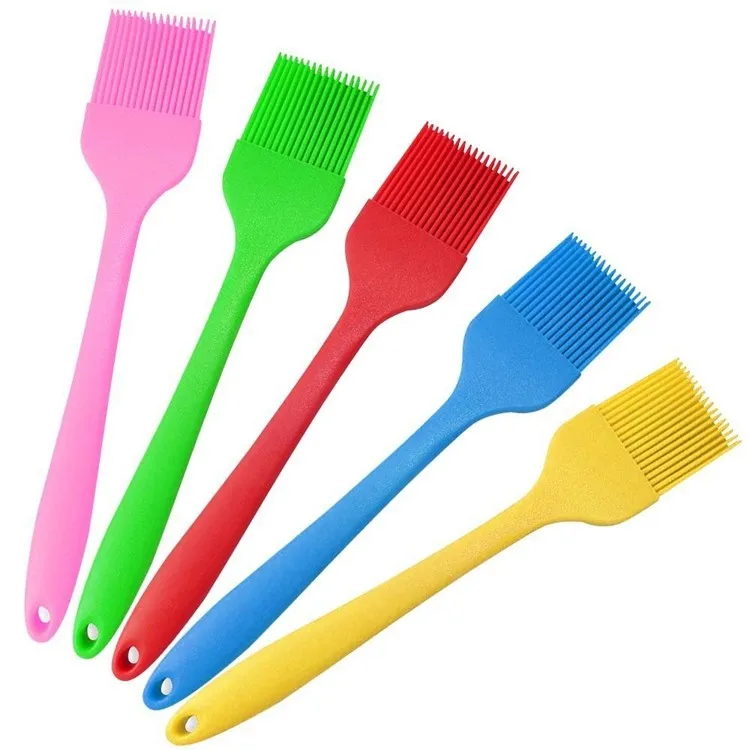 

Factory Price 8.5 inch Silicon Baking Pastry BBQ Brush, Pantone color