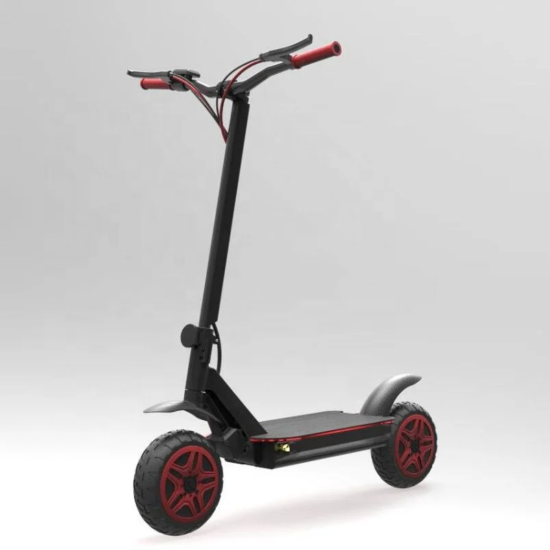 

2021 Upgraded Ecorider E4-9 electric scooter high speed 70km/h folding electric kick scooter with dual motor 2000w, Black