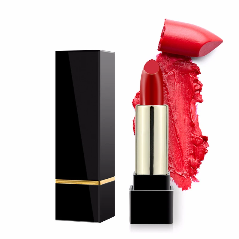 

High quality 17 colors matte lipstick custom your own logo waterproof lipstick