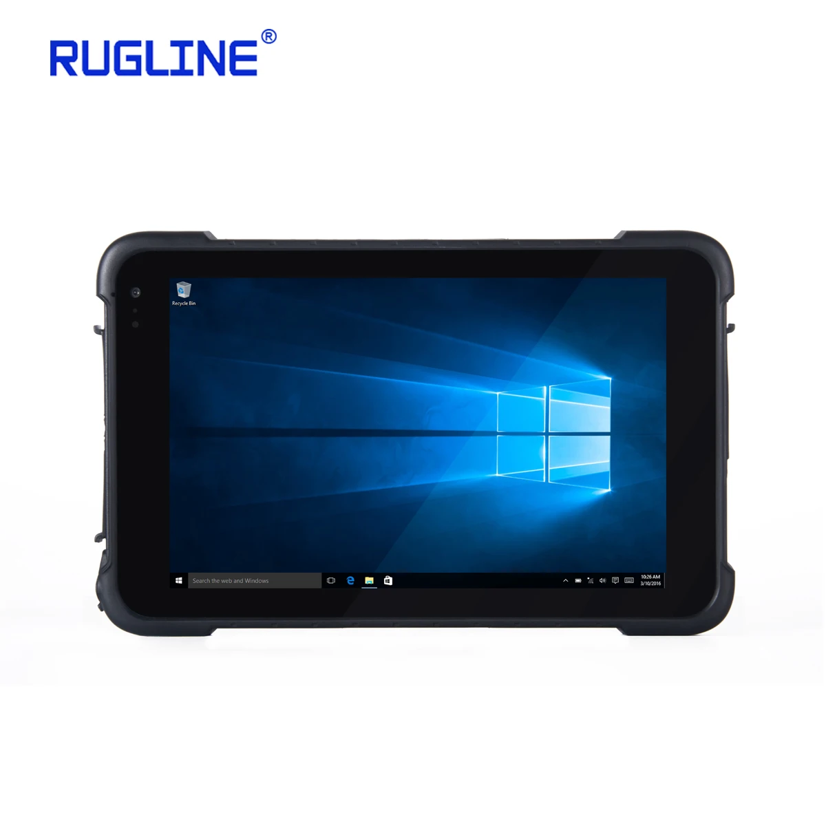 

Rugline RT86 Windows 10 Home Outdoor Waterproof IP67 Industrial Barcode Scanner Rugged Tablet with 3G WIFI BT4.0 GPS 32GB