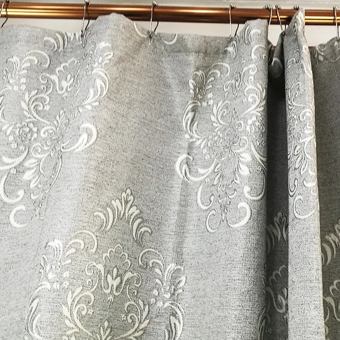 Classic Jacquard Waterproof Shower Curtain for Bathroom,Washroom