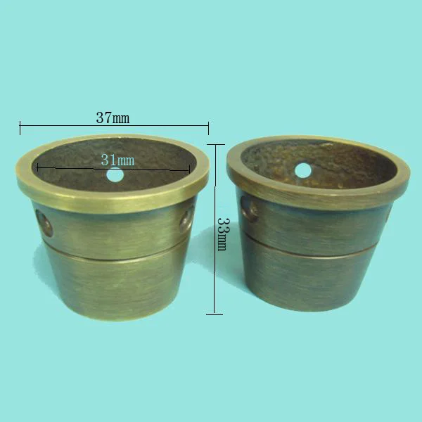 60075 Brass round cup