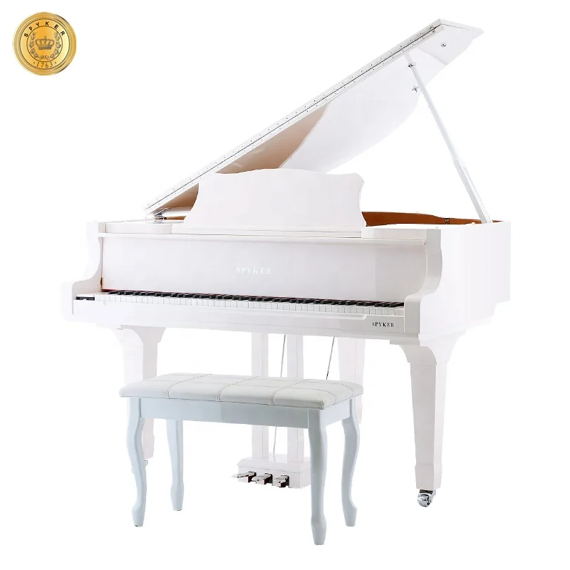 Self-playing Piano HD-W152 White Baby Grand Piano Digital High Polished