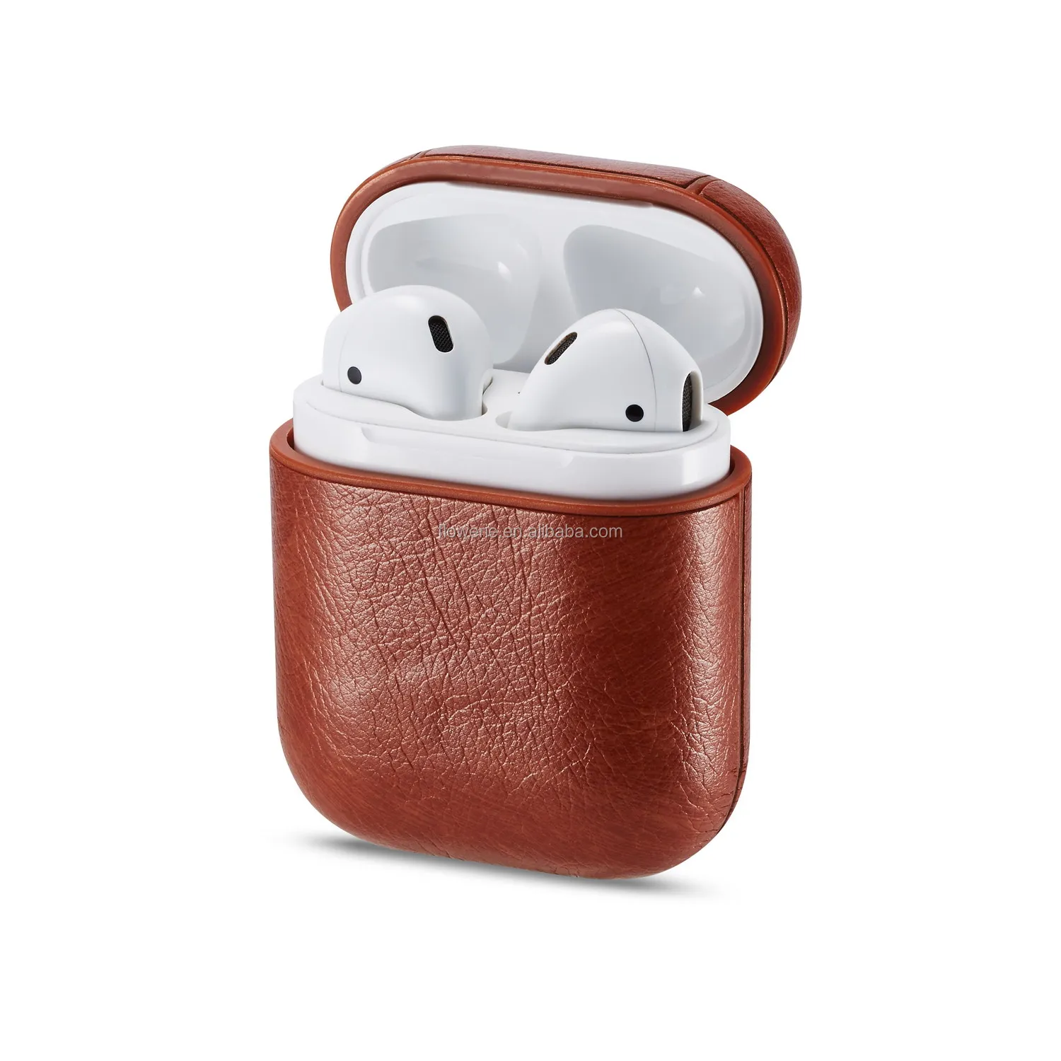 New Products Oem Genuine Leather Earphone Headphones Case For Airpod
