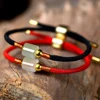 LONGJIE factory wholesales simple style jade agate bracelet new design rope bracelet personalized Buddhist bracelet