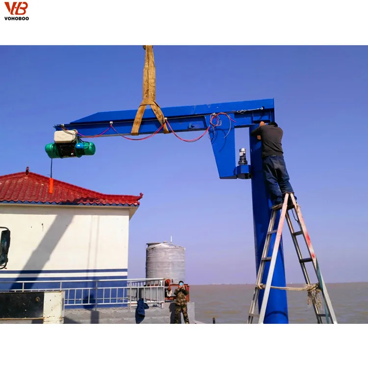 
2205lb Manual Hydraulic Pickup Truck Jib Crane 