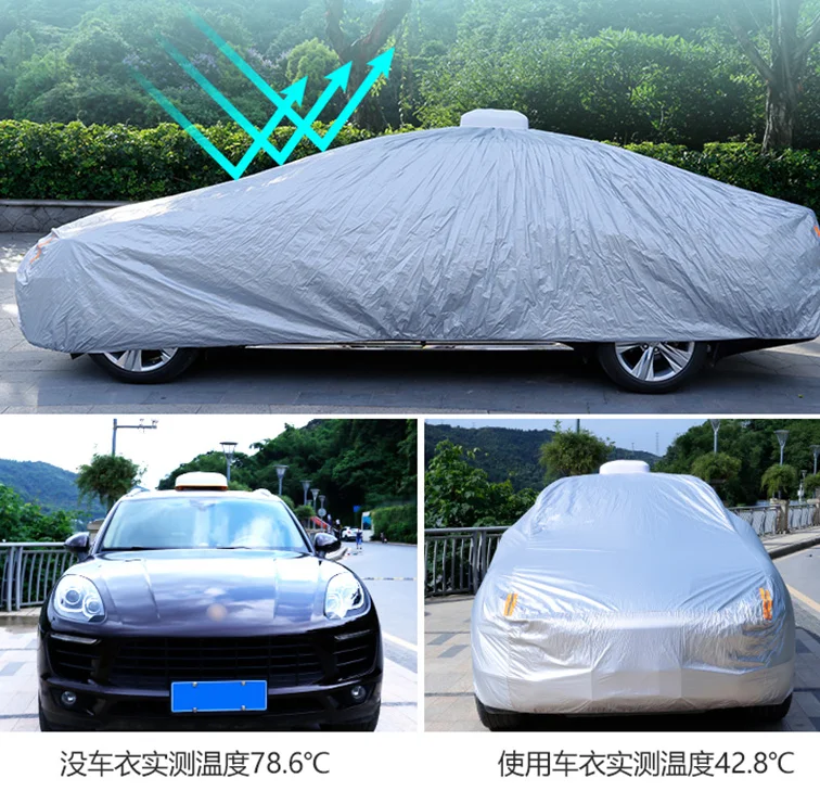 Waterproof,Sun Proof,Solar Automatic Car Covers Snowproof Car Cover