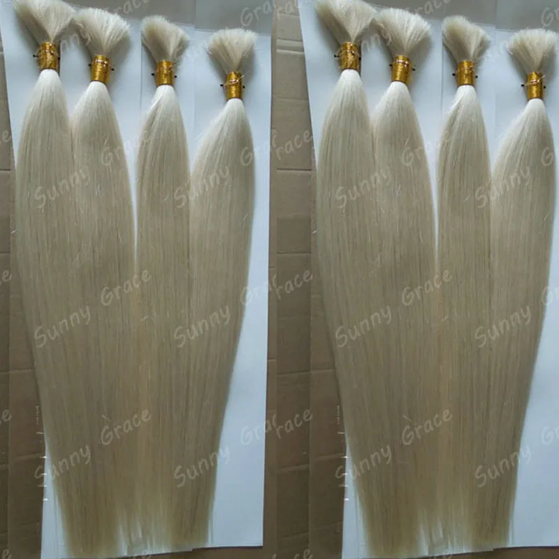 

Alibaba china supplier 100% Real Full Cuticle full end virgin remy Russian blonde human hair bulk, N/a