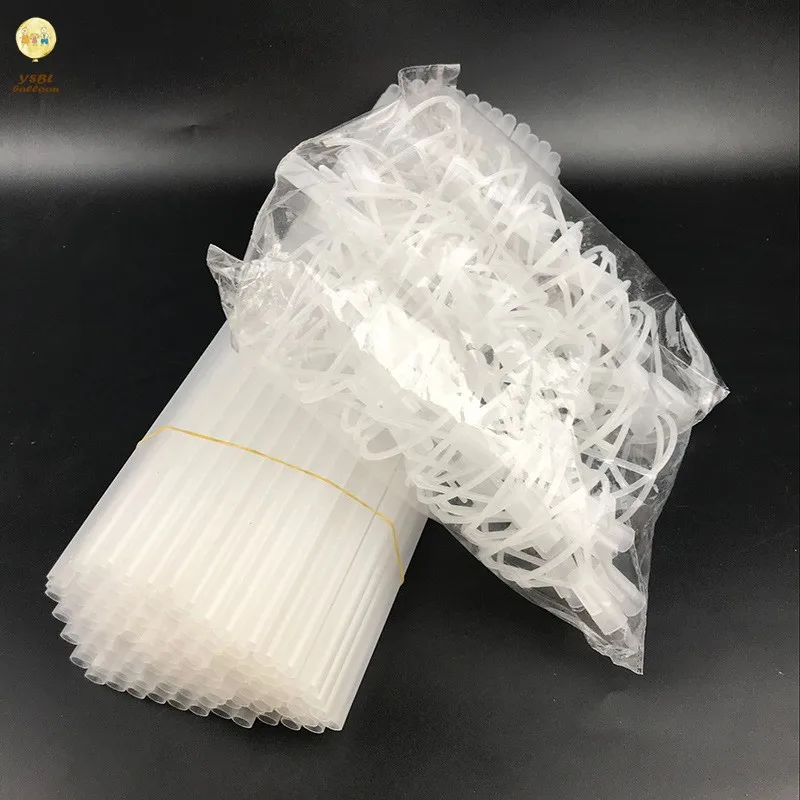 Wholesale Plastic Clear Transparent Poles Stick Pipes With Cup In Hand