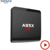 Multifunctional Rockchip RK3229 powervu set top box download user manual for android smart tv box A95X R1