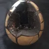 Natural Rock Healing Cheap Septarium Quartz Crystal Geode Sphere