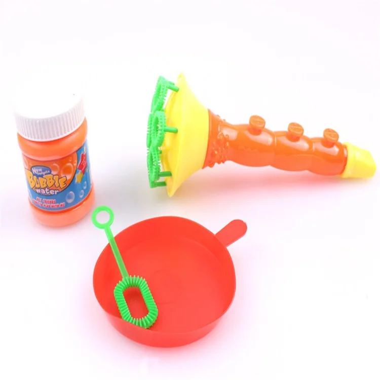 Novelty Horn Blowing Bubble Toy Saxophone Bubble Gun Bubble Water ...