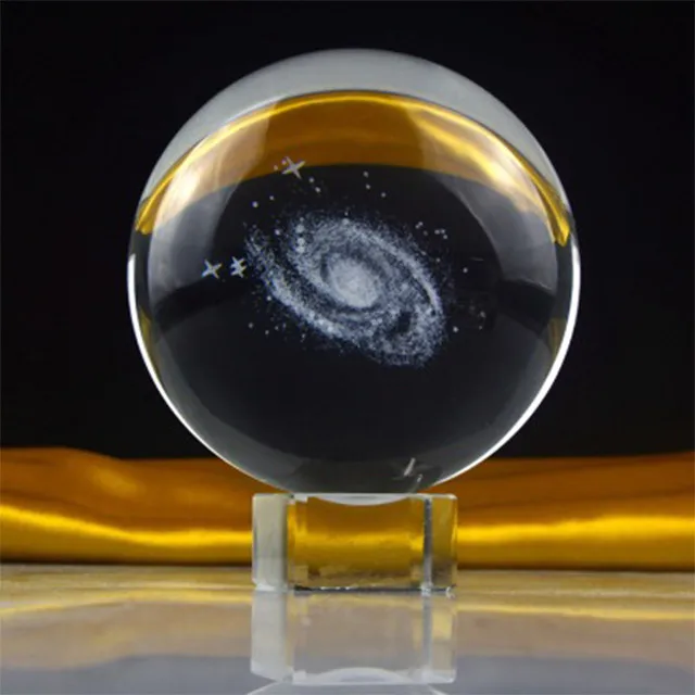 Solar System Planetsgalaxy 3d Laser Crystal Ball Buy Planet Crystal Ball3d Laser Glass Ballcrystal Ball Toy Product On Alibabacom