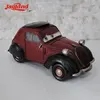 Vintage handmade iron art cartoon version of the classic car model home furnishing articles