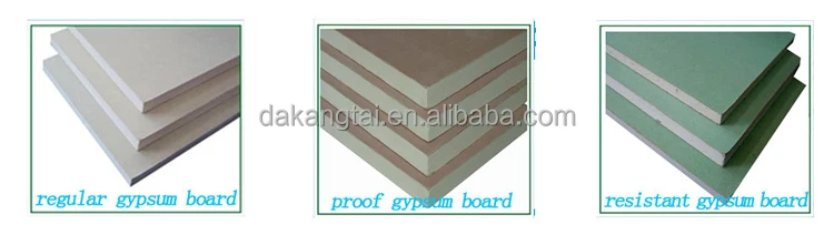 gypsum board list ali